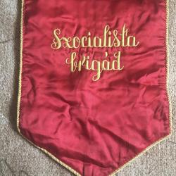 1960.- Szocialista brigádzászló