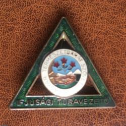 Ifjúsági túravezető - jelvény -Magyar természetbarát