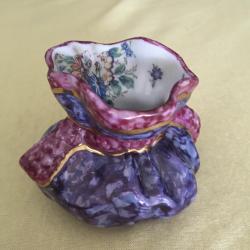Porcelán váza Brazil kézi festés Rióból