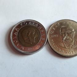Kossuth 100 forint és Deák 20 forint -2002 - 2003