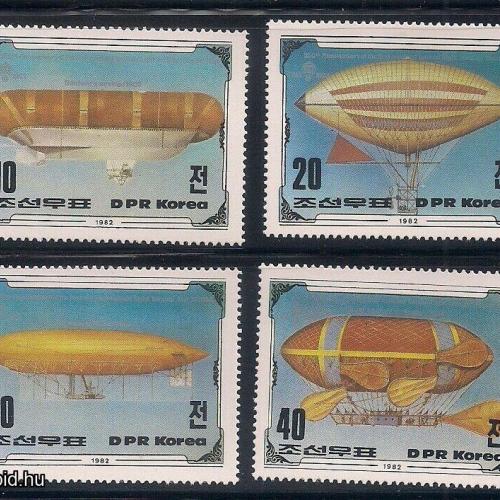 1982.-Korea- léghajó sor - MNH/** -