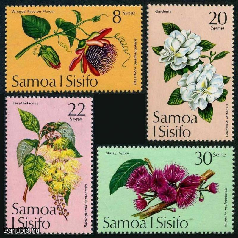1974.- Samoa szigetek - virág sor - MNH/**