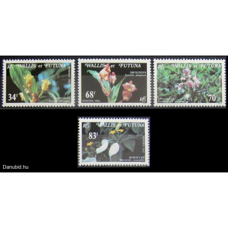 1982.- Wallis és Futuna - virág sor - MNH/** Farncia gyarmat