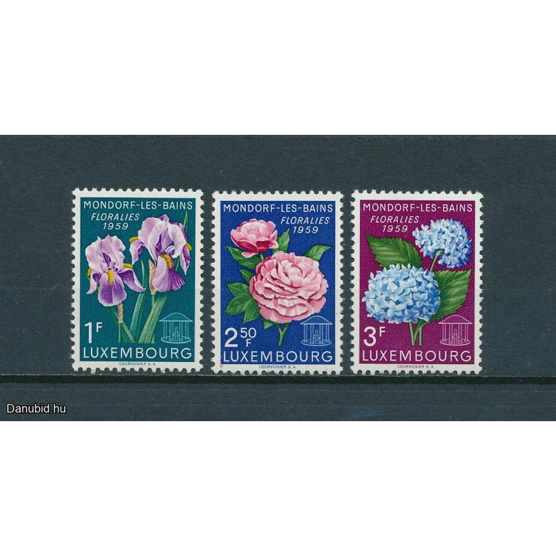 1959.- Luxemburg - virág sor - MNH/**
