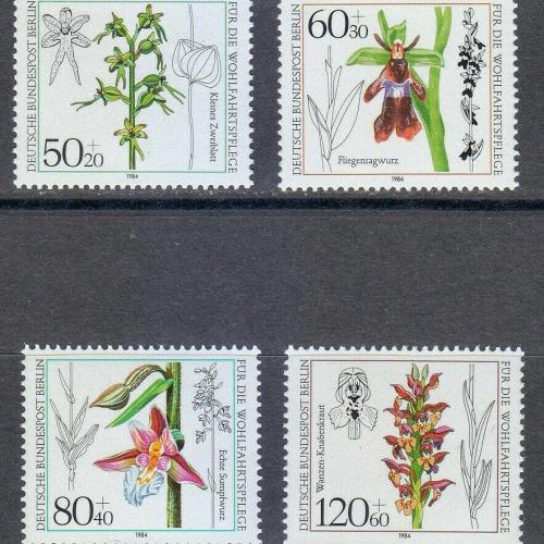 1984.-Németország - virág sor -MNH/** - kat.ért.: 13 euró