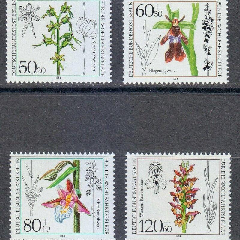 1984.-Németország - virág sor -MNH/** - kat.ért.: 13 euró