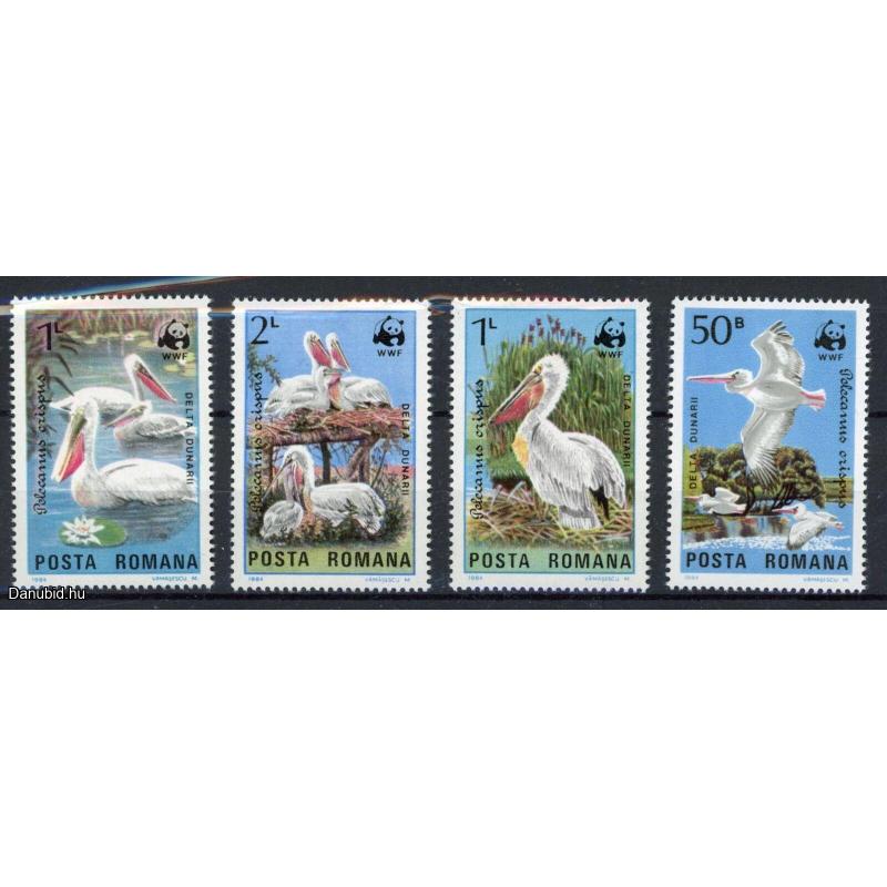 1984.- Románia - Pelikán sor - MNH/** - gödény