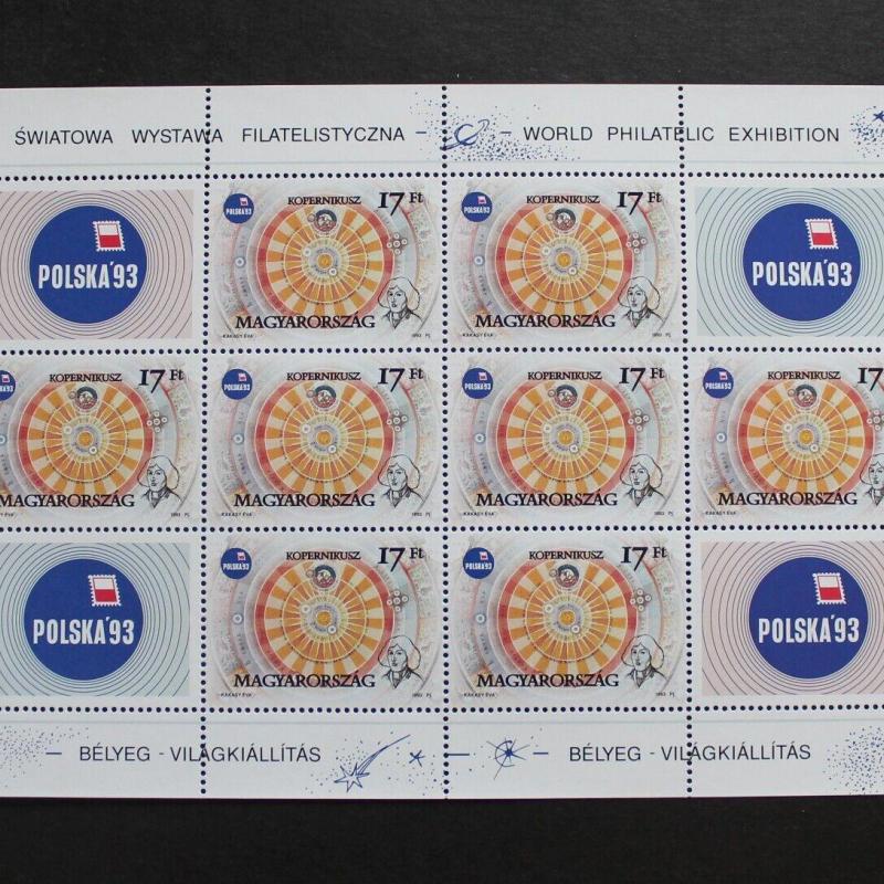1993.- Kopernikusz ív - MNH/** Polska 93
