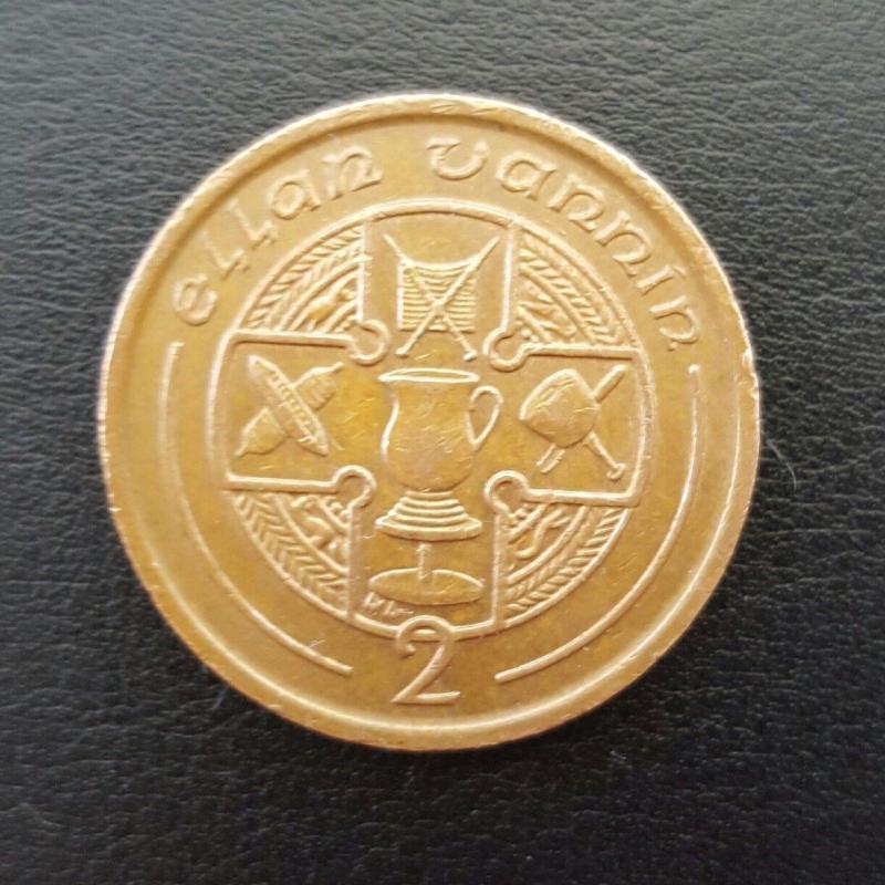 1993.- Isle of Men - 2 penny - fémpénz