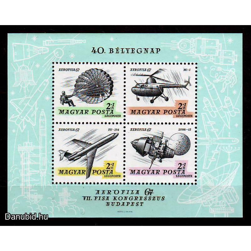 1967.- Aerofila - MNH/** - blokk