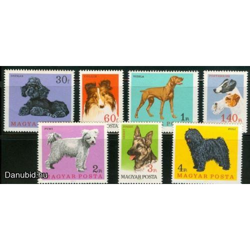 1967.-  Kutyafajták sor... MNH/**