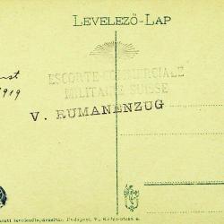 1919.- Szabadka Vasút utca- képeslap - nem futott