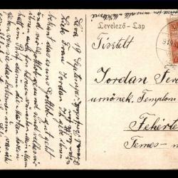 1919.- Léva - képeslap