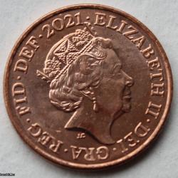 2021.- Anglia- 2 penny - fémpénz