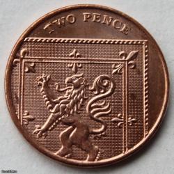 2021.- Anglia- 2 penny - fémpénz