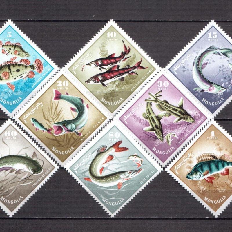 1965. - Mongolia - MNH/** - Halak sor