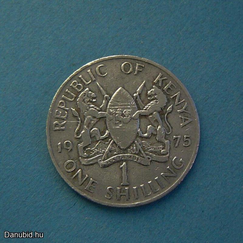 1975.- Kenya - one shilling - pénz
