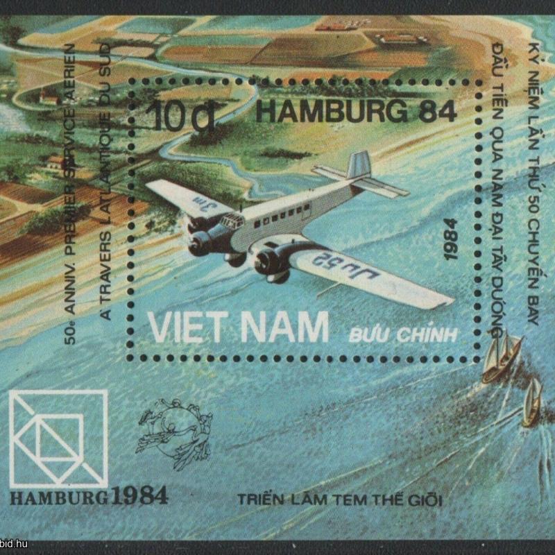 1984.- Vietnám - 50.éves - Hamburg - MNH/**