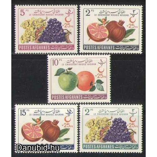 1982.- Afganisztán - Gyümölcs sor - MNH/**