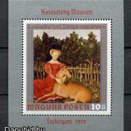 1970.- Festmény lóval - MNH/** -blokk