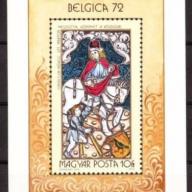 1972.- Bélyegnap - blokk  - MNH/** Belgica 72