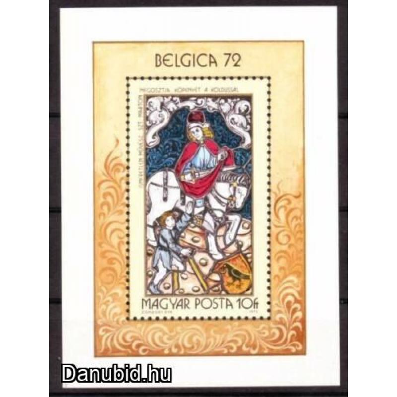 1972.- Bélyegnap - blokk  - MNH/** Belgica 72